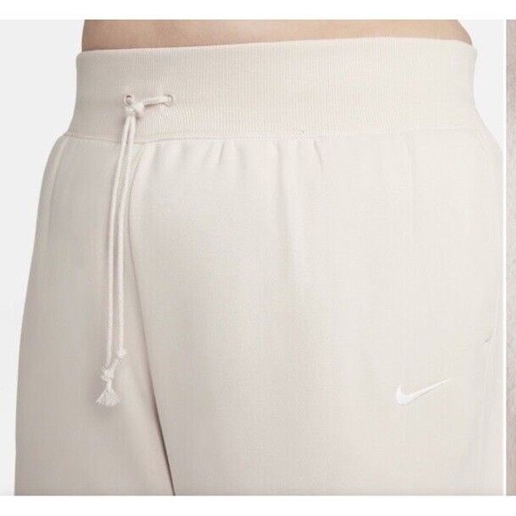 Nike Sportswear Phoenix Fleece Women 3X High-Waisted Cropped Sweatpants - Picture 4 of 16
